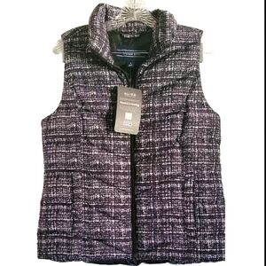 Lands' End Hyper Dry Down Puffer Gilet Vest 600 Fill  Packable Outdoor Hiking
